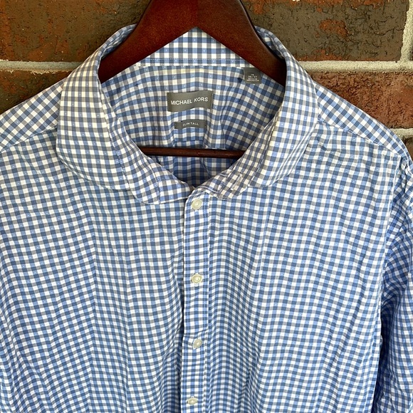 Men’s 18” Neck Michael Kors Dress Shirt - Picture 1 of 2